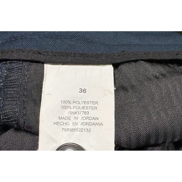 Ben Hogan Men's Performance Golf Shorts Size 36 Navy Blue Chino Flat Front Sport - Picture 4 of 8